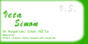 veta simon business card